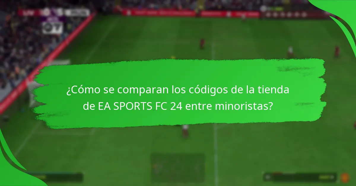 ¿Cómo canjear los códigos de la tienda de EA SPORTS FC 24?